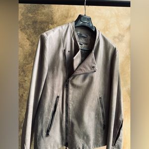 John Varvatos Collection leather Moto Jacket